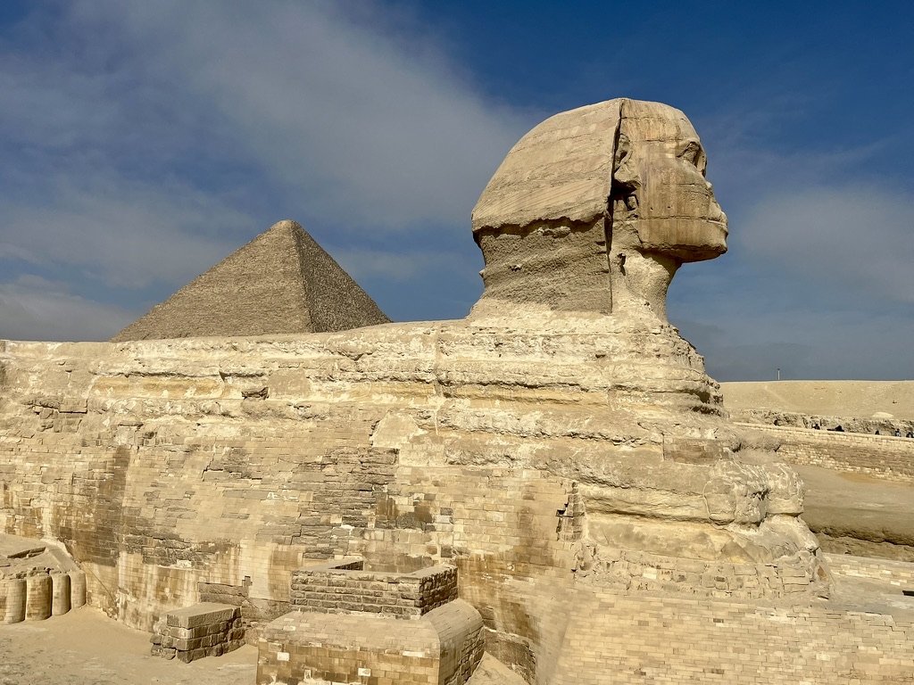Egypt self guided travel : Sphinx at Giza