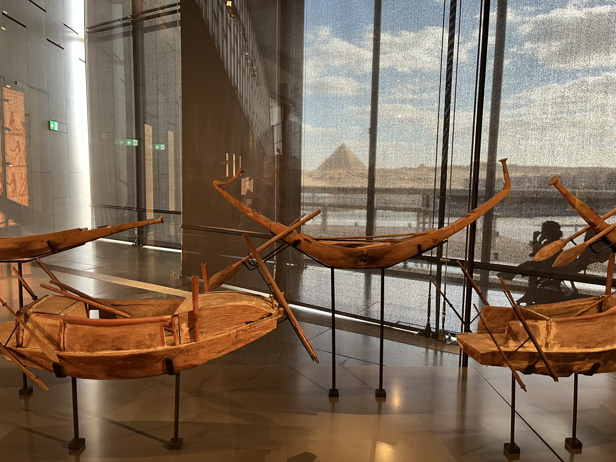 Cairo Pyramids Travel Experience at Grand Egyptian Museum overlooking the Great Pyramid of Giza