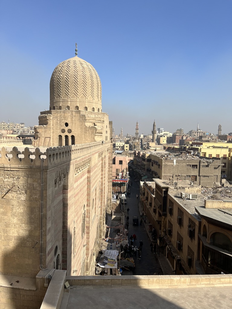 Mosque-Madrassa of Sultan Al-Ashraf Qaytbay (Cairo), Built between 1470 and 1474 AD, this complex is considered a masterpiece of late Mamluk architecture.