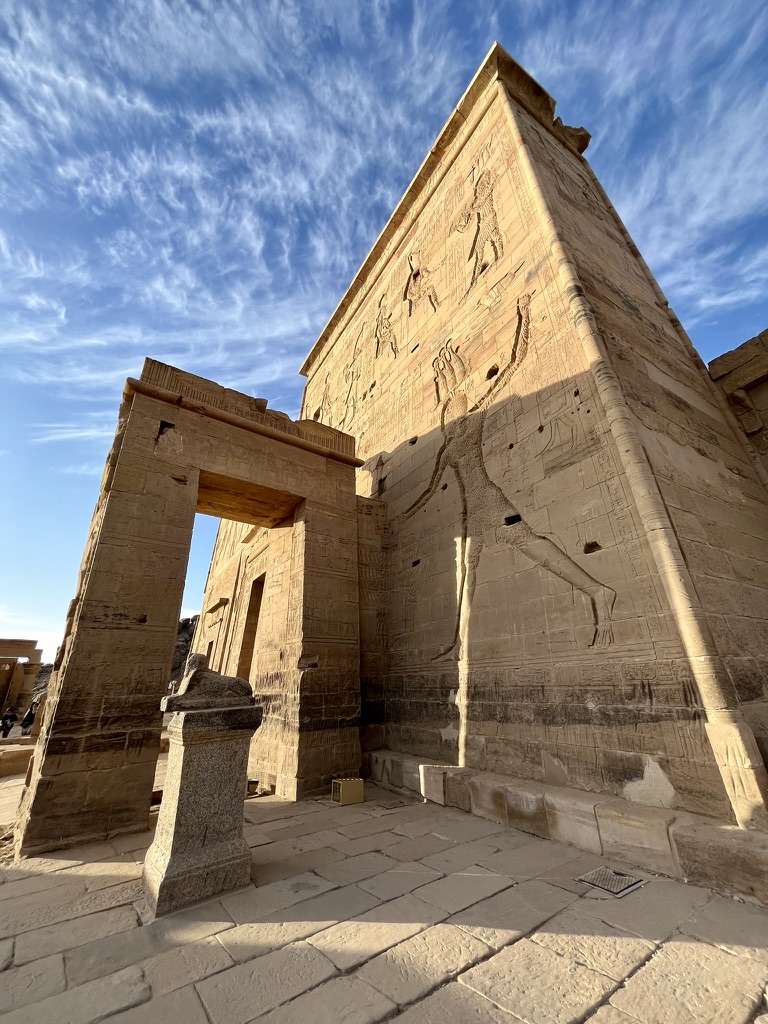 At the Temple of Philae, walking through the colonnades of the Temple of Isis at your own pace allows you to truly feel the serenity of this 'Pearl of Egypt,' tucked away from the mainland rush.